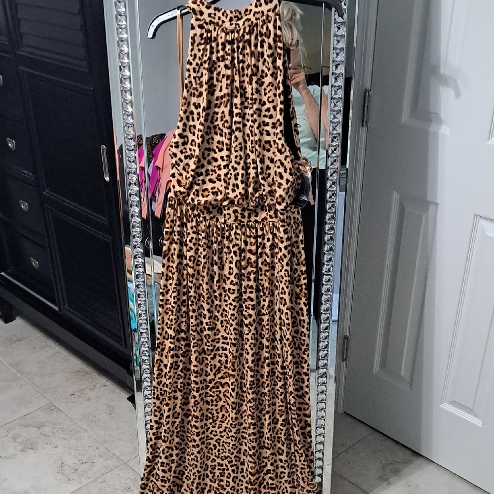 Leopard Print Dress